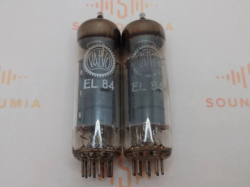 Valvo EL84 6BQ5 vacuum tube with O-Getter and Matched Pair, image 17
