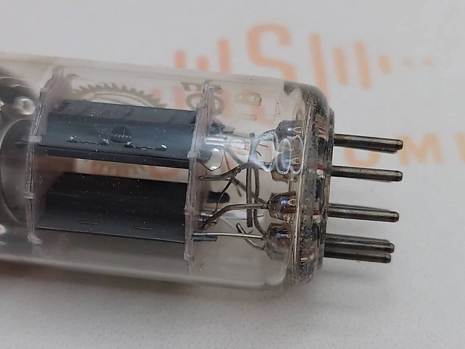 Valvo Hamburg ECC82 Short Plates 30° O-Getter