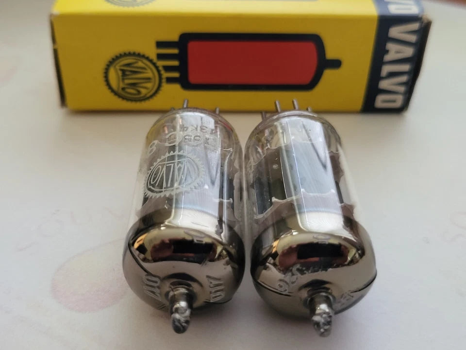 Philips ECC83 12AX7 Piastre Corte O-getter - Heerlen
