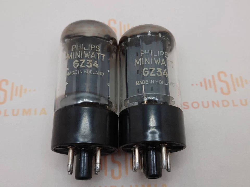 Mullard GZ34 5AR4 OO Getter