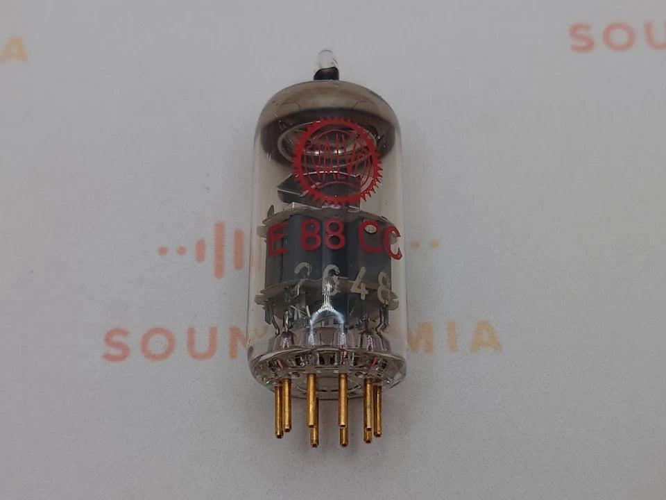 1x Valvo E88CC 6922 Red Label O-Getter - Heerlen 1966 - Tests NOS+