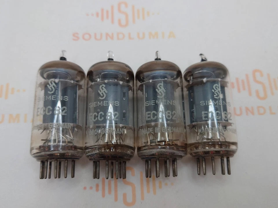 Telefunken ECC82 Ribbed Plates ◇ (Siemens Hall 6 Edition)