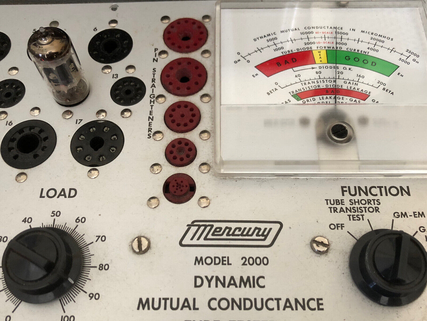 Telefunken ECC82 12AU7 Tubes Ribbed Plate Diamond Bottom - Berlin 1955 -Near NOS