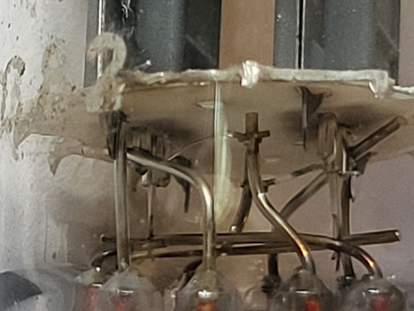 Amperex ECC82 12AU7 Röhre mit roter Spitze - Seltenes Siemens-Etikett - Holland 1969 - NOS