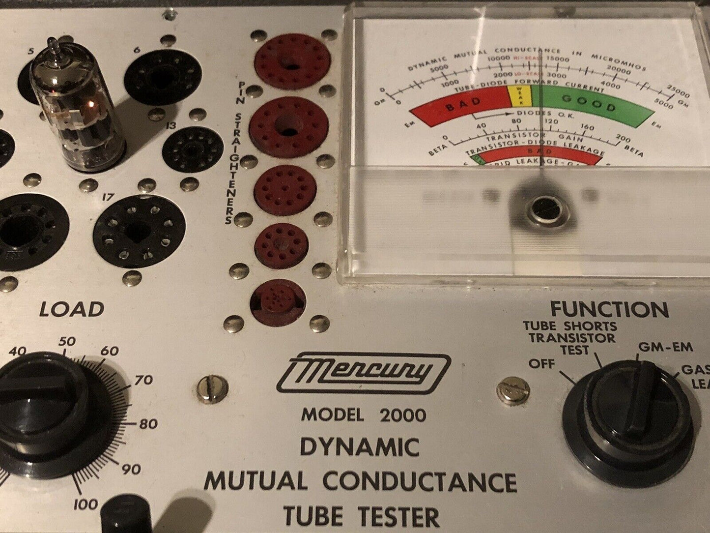 Amperex PQ 6922 E88CC Preamp Tube - Holland 1968 - Strong NOS