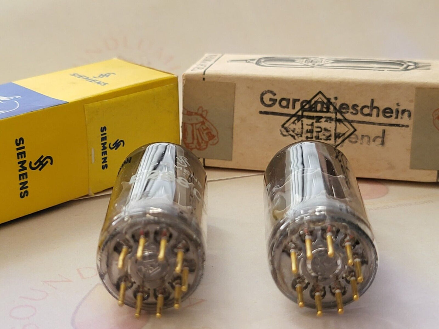 Siemens E288CC = E188CC Passendes Paar in Originalverpackungen - München 1965 N0 2# - NOS