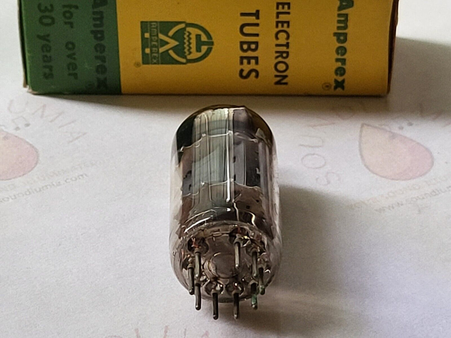 Amperex Bugle Boy 12AU7 ECC82 Vorverstärkerröhre - Holland 1959 - Fast neuwertig - SELTEN