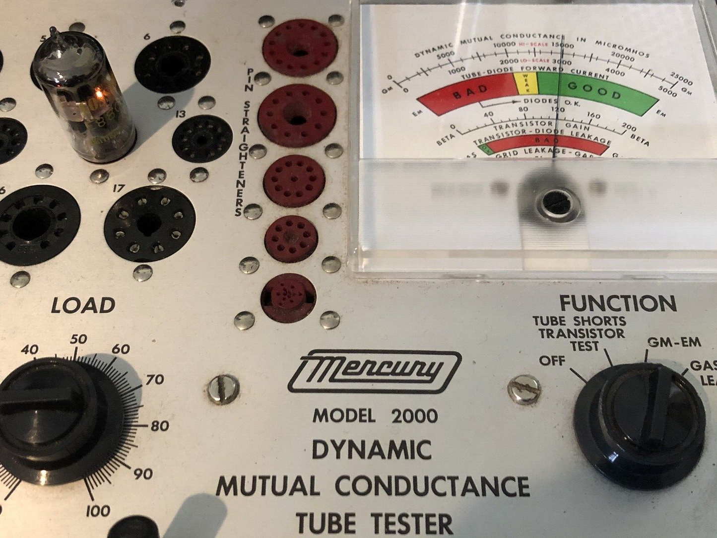 Mullard E88CC Tubes Matched Pair - British Made "7L1" Type Mitcham 1960/61 - NOS