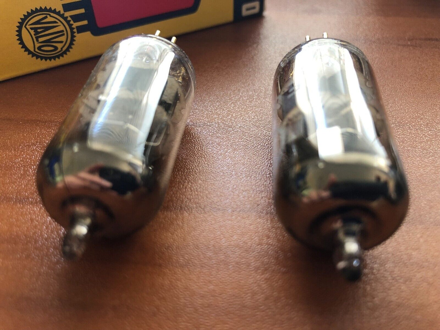 Valvo Heerlen E88CC 6922 CCa 6DJ8 ECC88 Preamp Tubes Matched Pair - 1962 - NOS