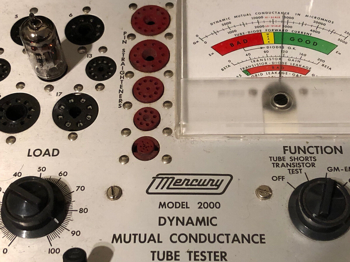 Siemens E82CC ECC82 12AU7 Preamp Tube - BWB Military Triple Mica - Munich 1963