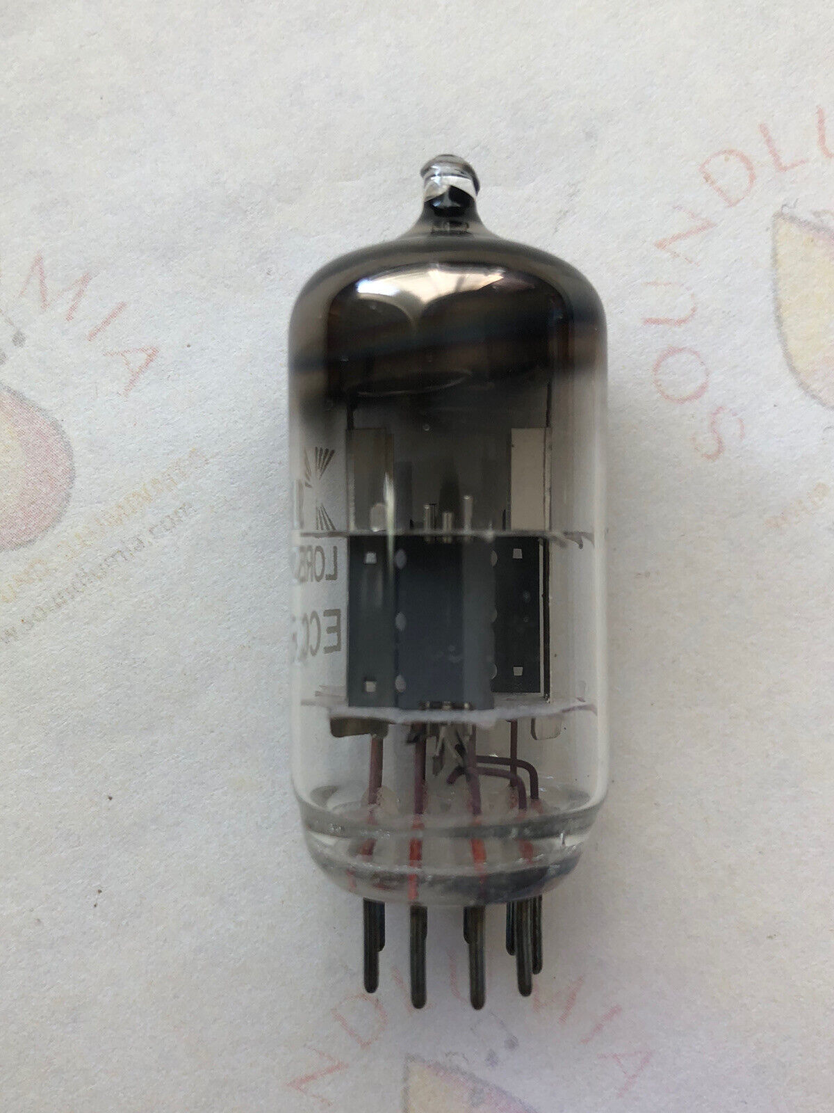 Lorenz ECC82 12AU7 Audio Tube Original Packaging - Germany 1960s - Strong NOS