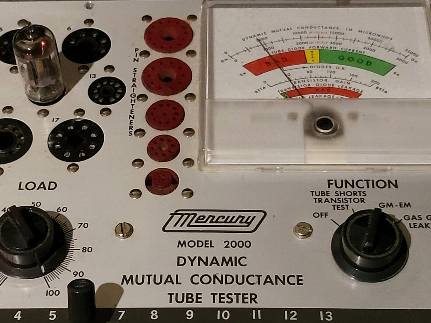 Lorenz ECC83 12AX7 Matched Pair SELTENES rundes Logo mit BWB Falcon - Deutschland 1950er