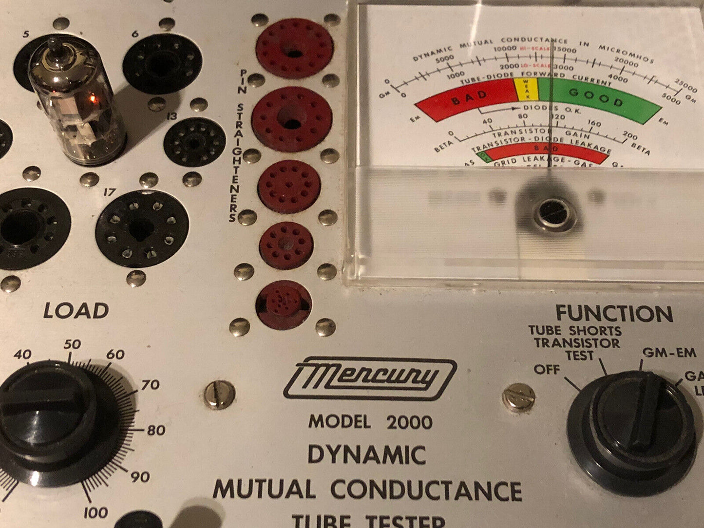 Mullard 6DJ8 ECC88 Tubes Matched Pair - Dimple Disc Getter - Holland 1974 - NOS