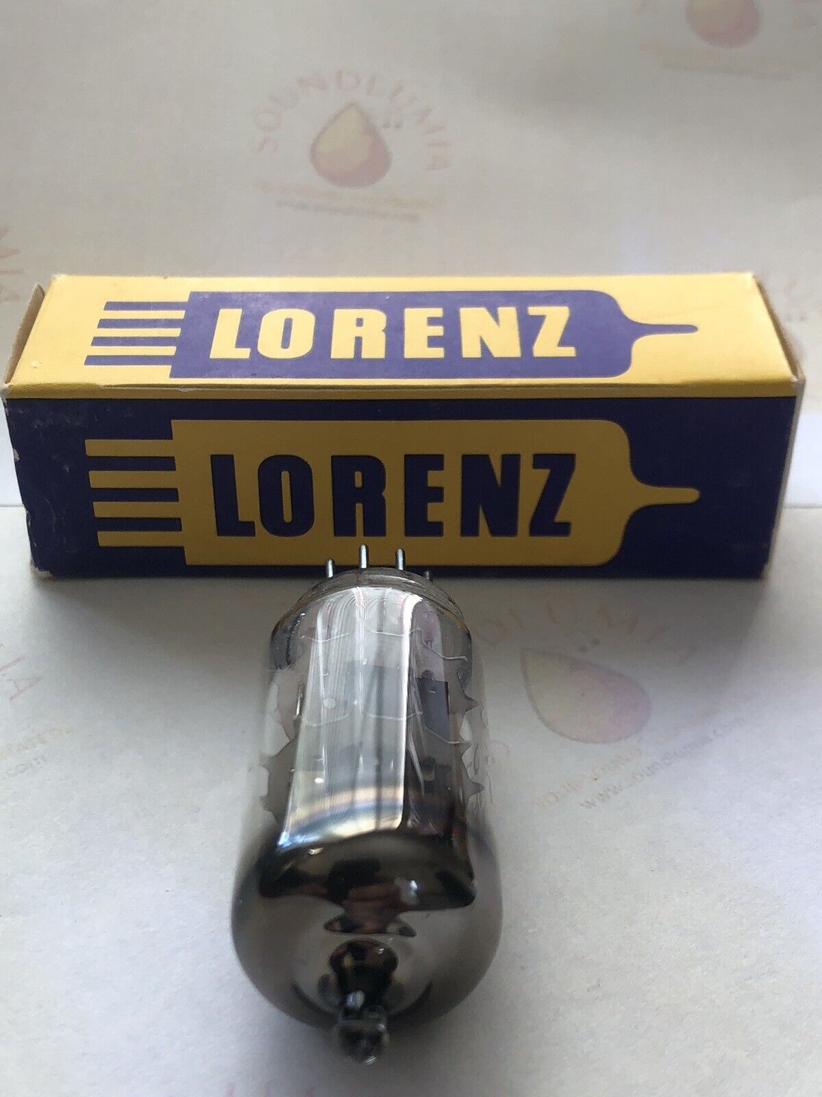 Lorenz ECC82 12AU7 Audio Tube Original Packaging - Germany 1960s - Strong NOS