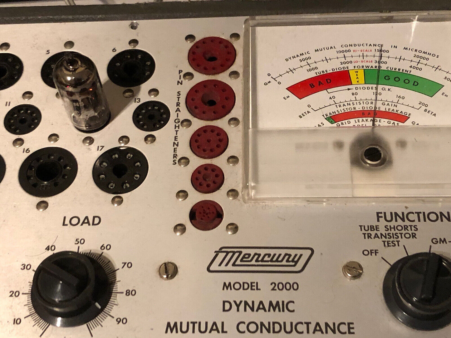 Siemens E82CC ECC82 12AU7 Preamp Tube - BWB Military Triple Mica - Munich 1963