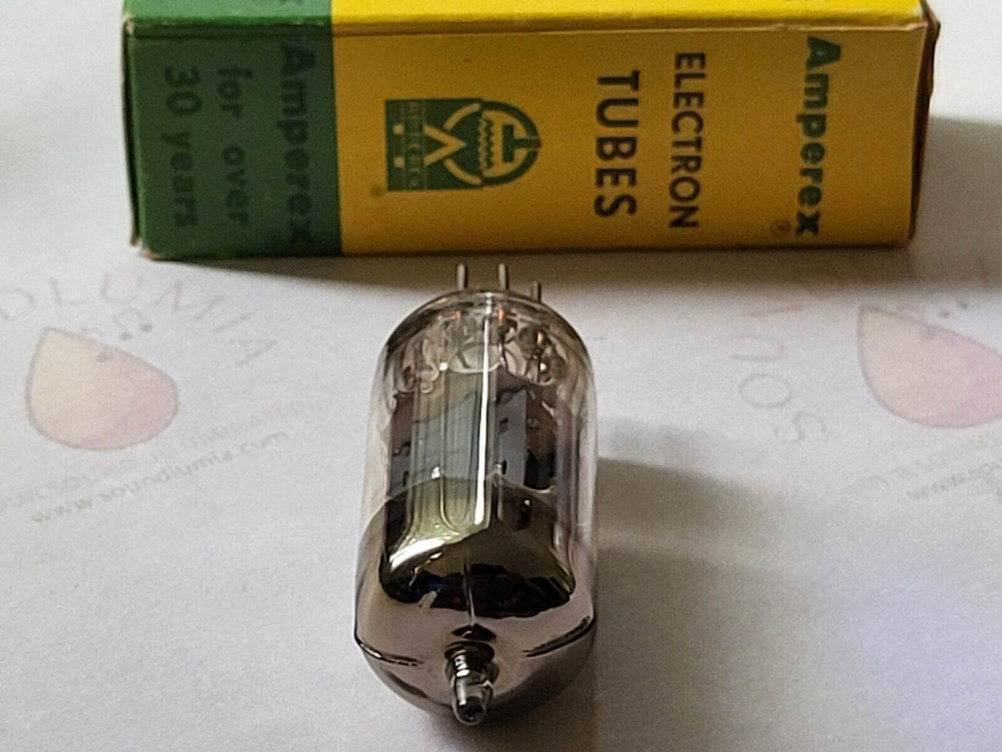 Amperex Bugle Boy 12AU7 ECC82 Vorverstärkerröhre - Holland 1959 - Fast neuwertig - SELTEN