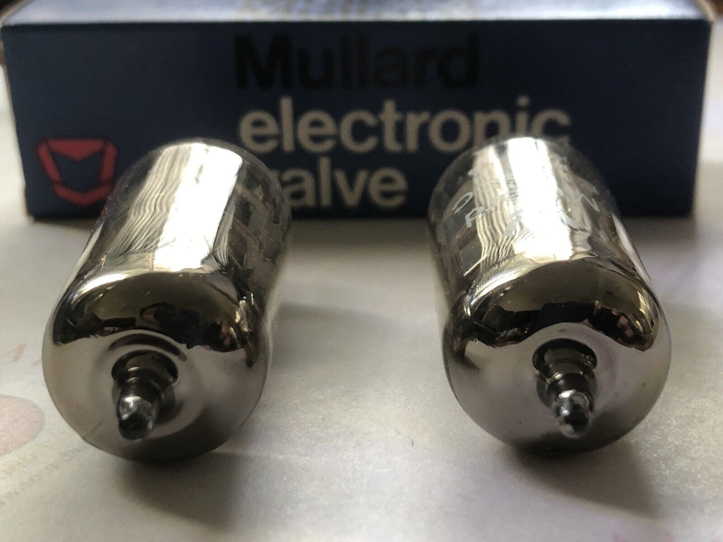 Mullard E188CC 7308 Preamp Tubes Matched Pair - Holland 1964 - Same code - NOS