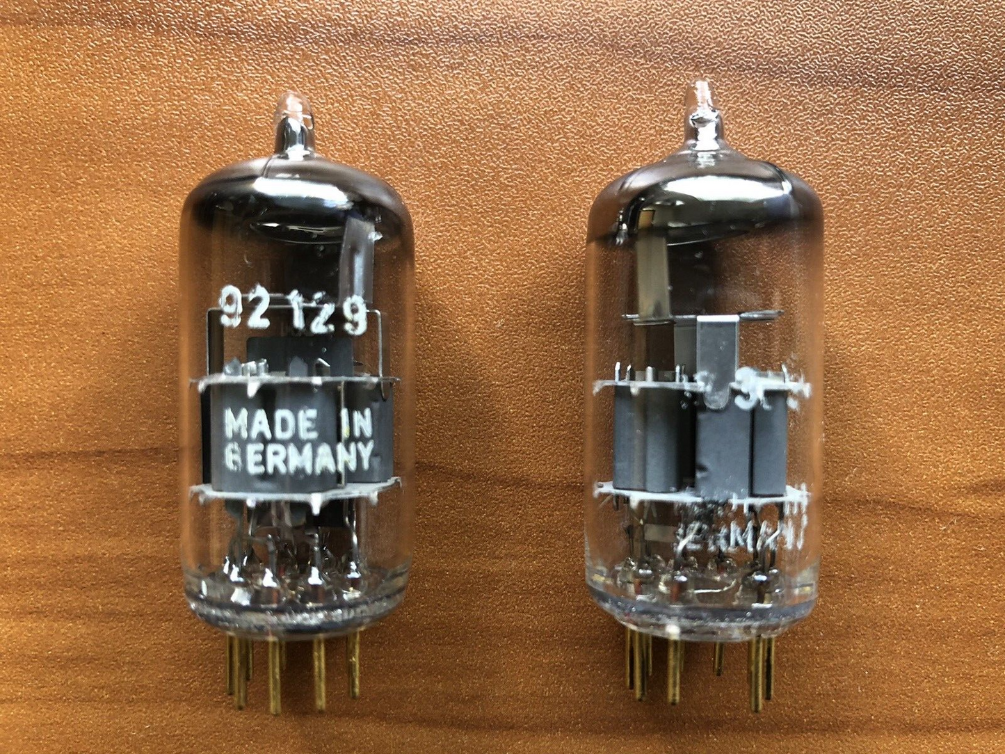 Siemens E88CC 6922 Preamp Tubes Matched Pair Original Box - Munich 1963/64 - NOS