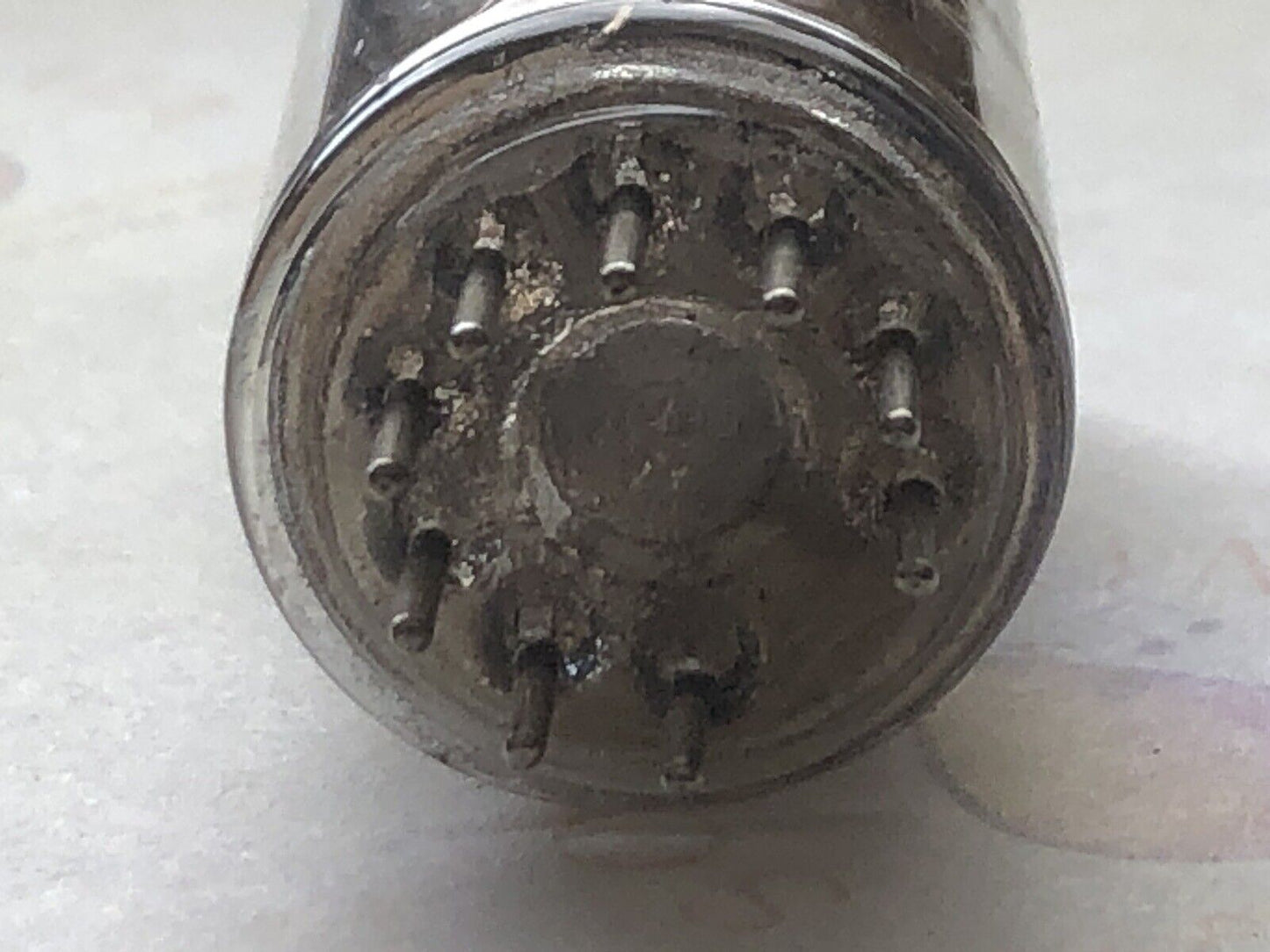 Telefunken ECC82 12AU7 Tubes Ribbed Plate Diamond Bottom - Berlin 1955 -Near NOS