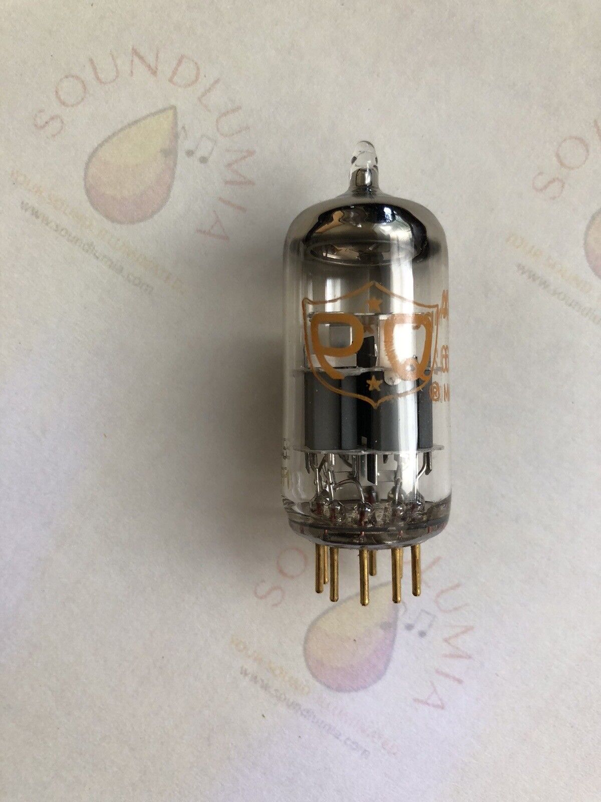 Amperex PQ 6922 E88CC Preamp Tube - Holland 1968 - Strong NOS