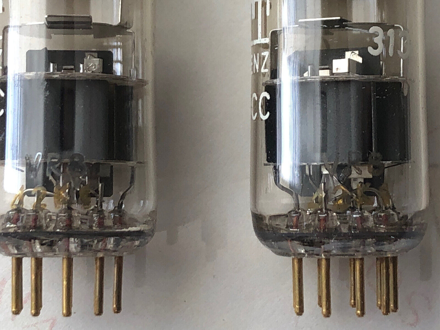 Lorenz E188CC 7308 Preamp Tubes - Matched Pair - Holland 1962 - Same code - NOS