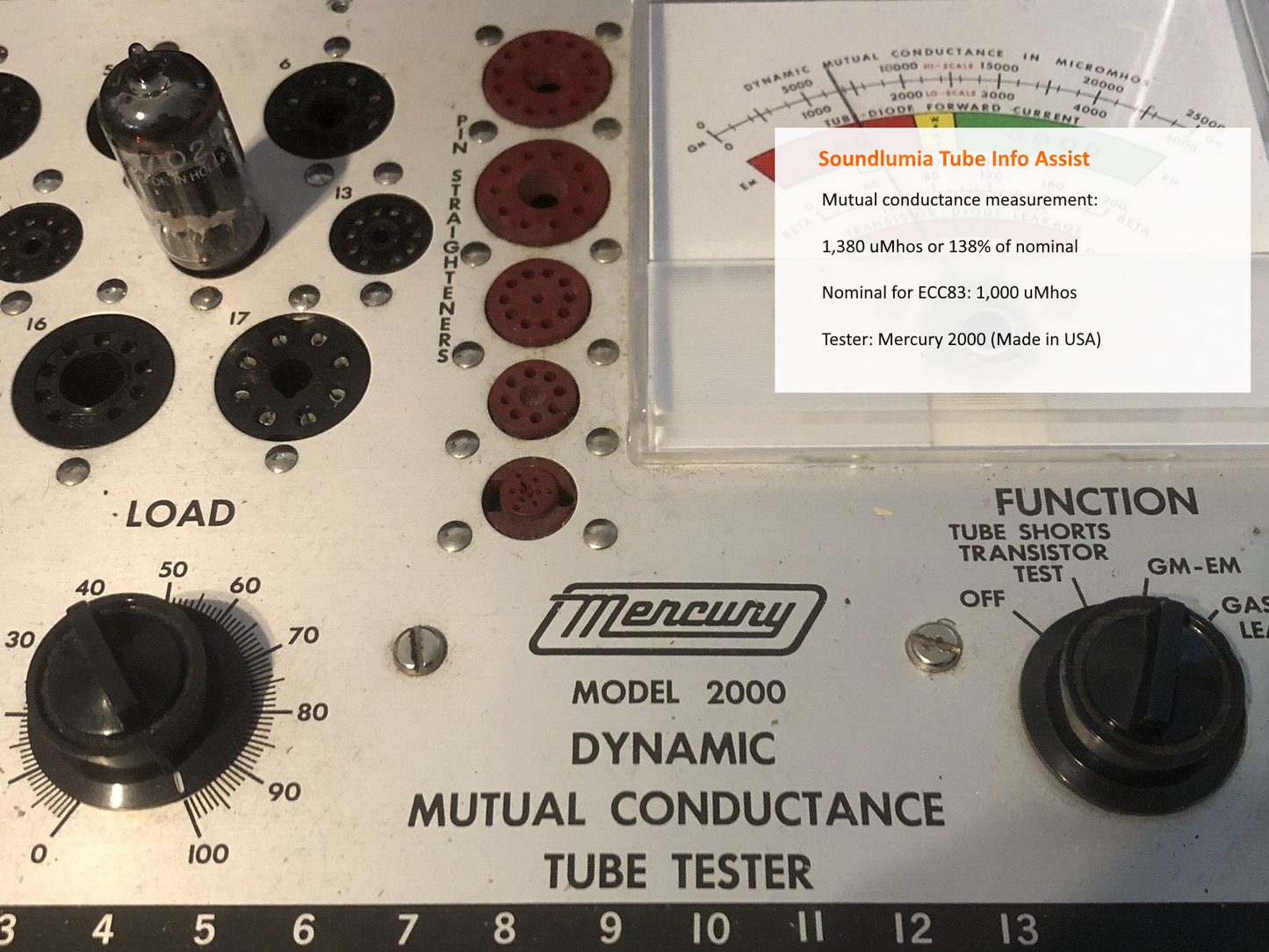 Amperex 7025 (extrem rauscharmes ECC83)