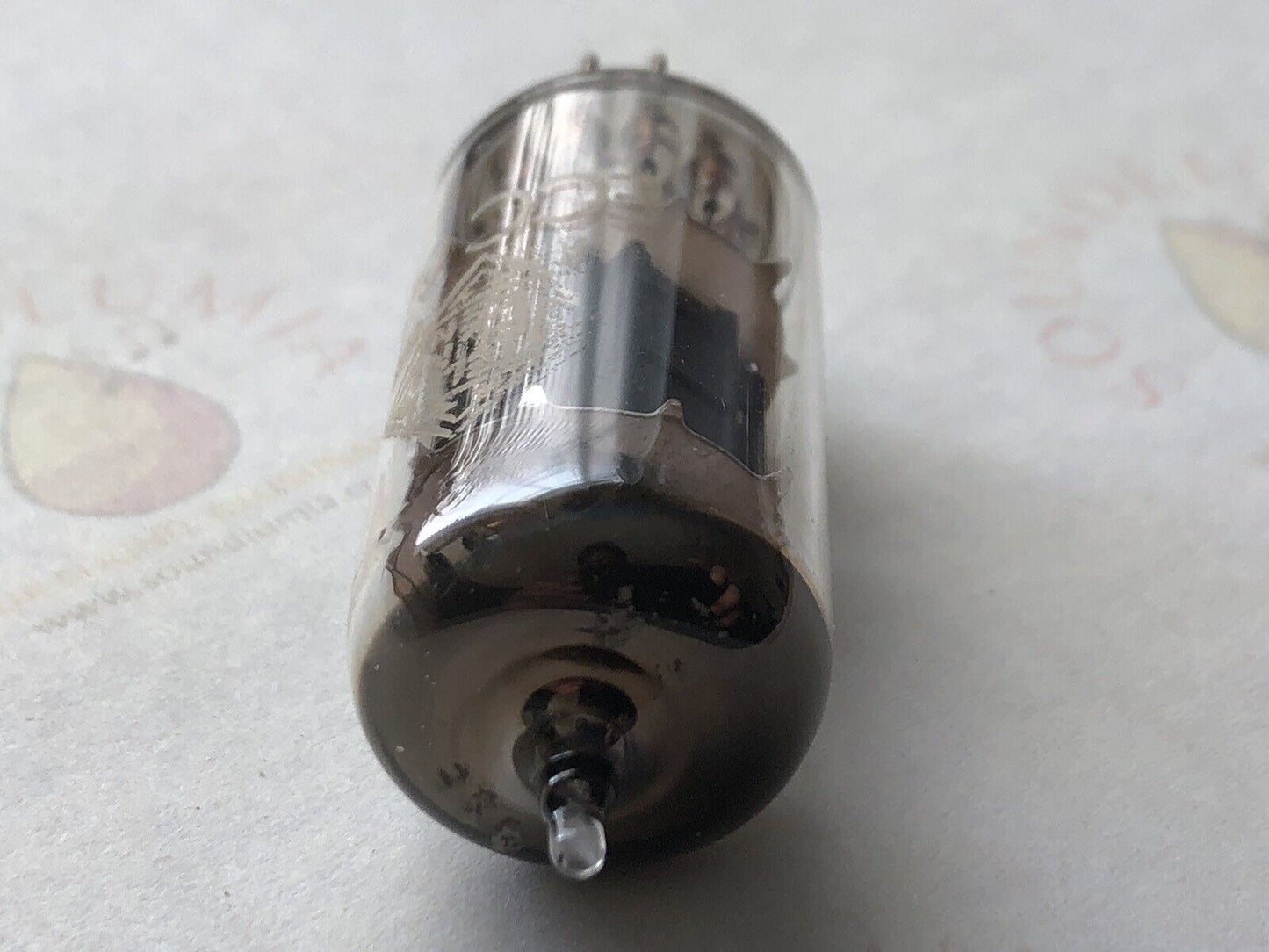 Telefunken ECC82 12AU7 Tubes Ribbed Plate Diamond Bottom - Berlin 1955 -Near NOS
