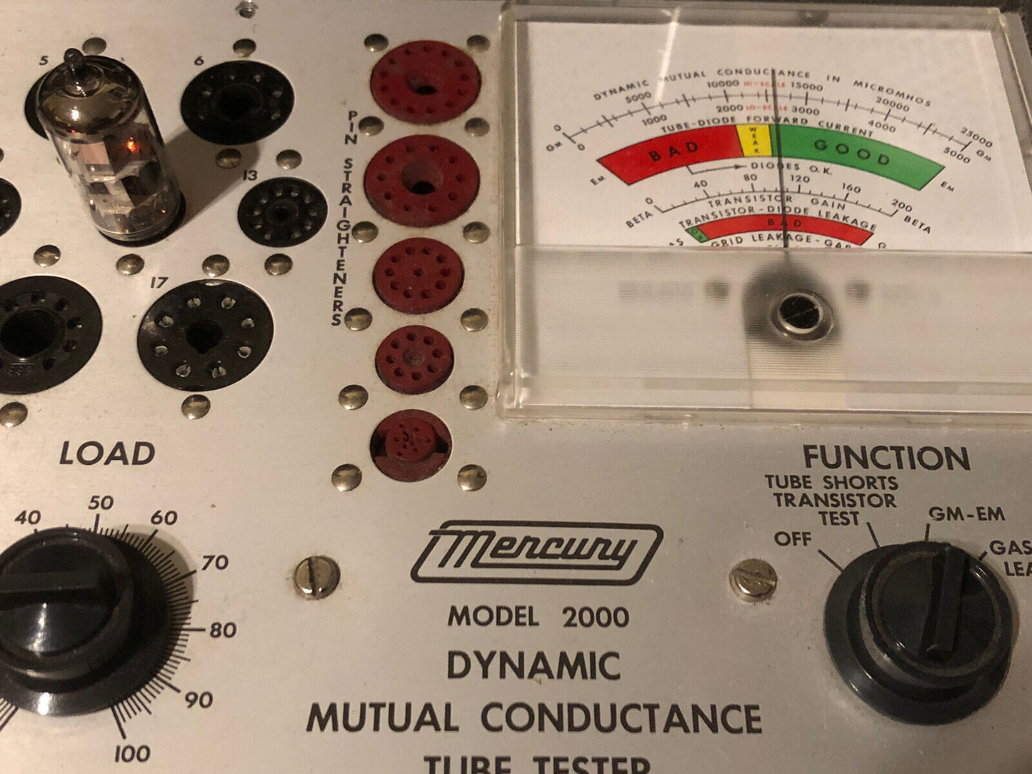 Mullard 6DJ8 ECC88 Tubes Matched Pair - Dimple Disc Getter - Holland 1974 - NOS