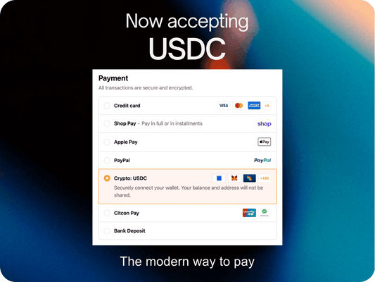 USDC Payments Are Here