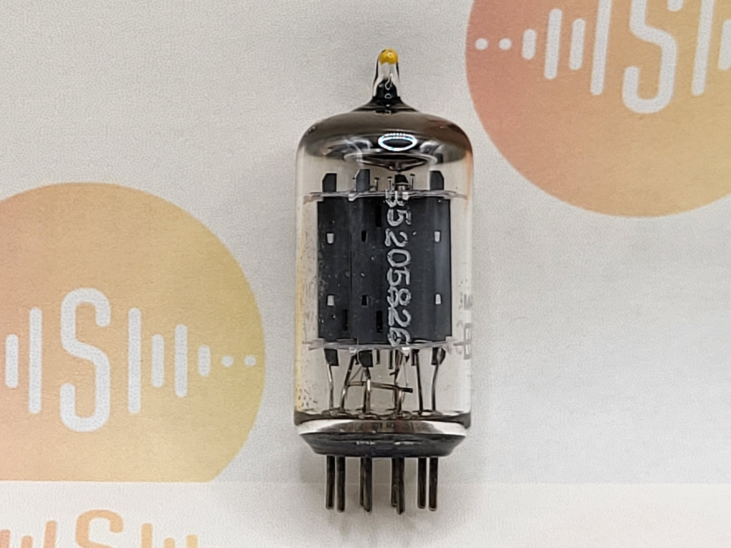 Telefunken ECC82 12AU7 Glatte Platten