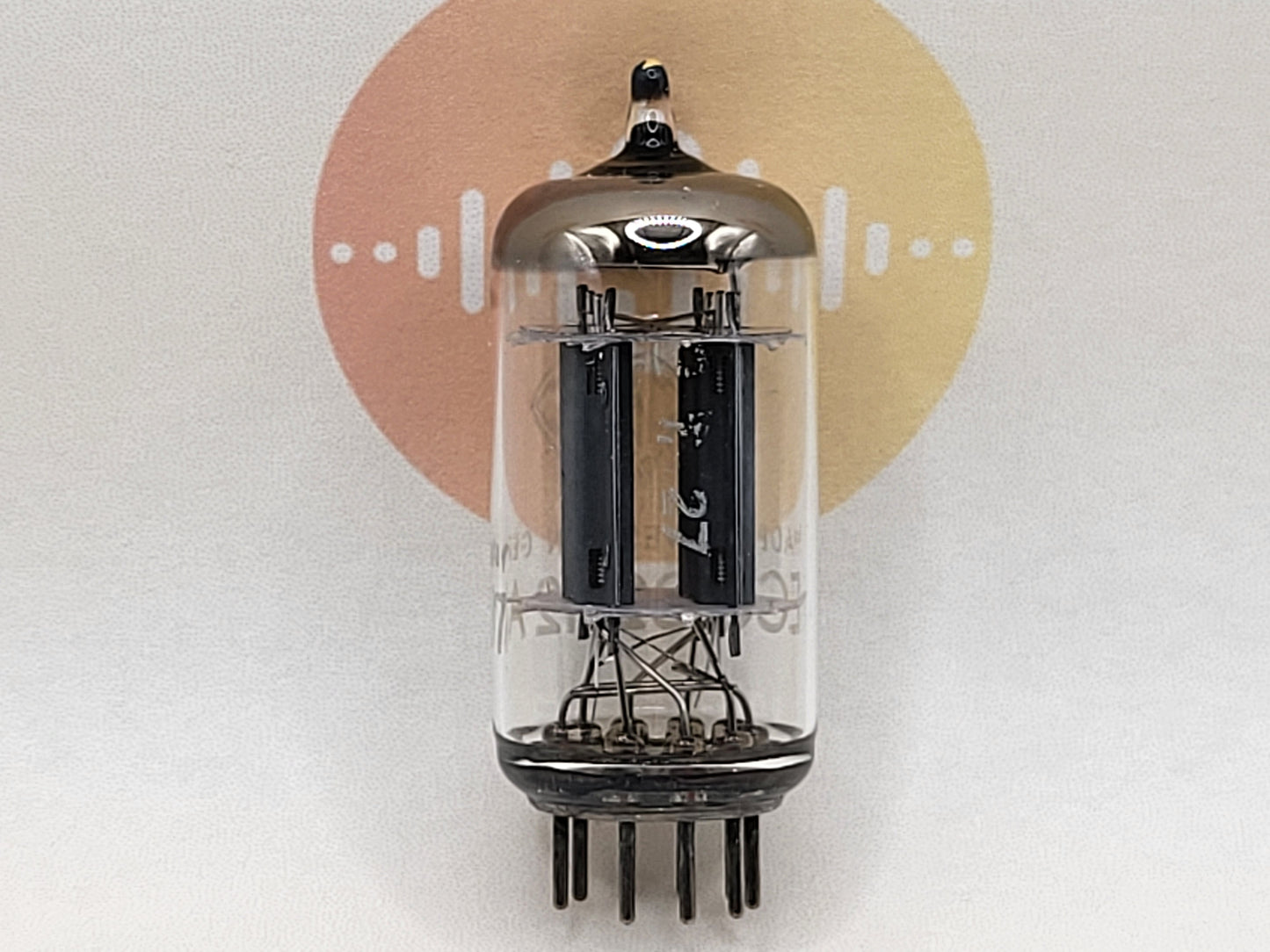 Telefunken ECC82 12AU7 Glatte Platten
