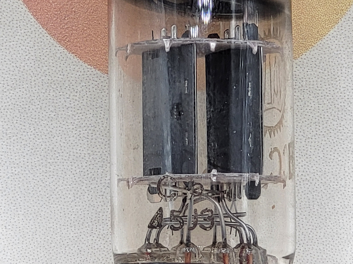 Amperex ECC186 7316 vacuum tube with O-Getter, image 15