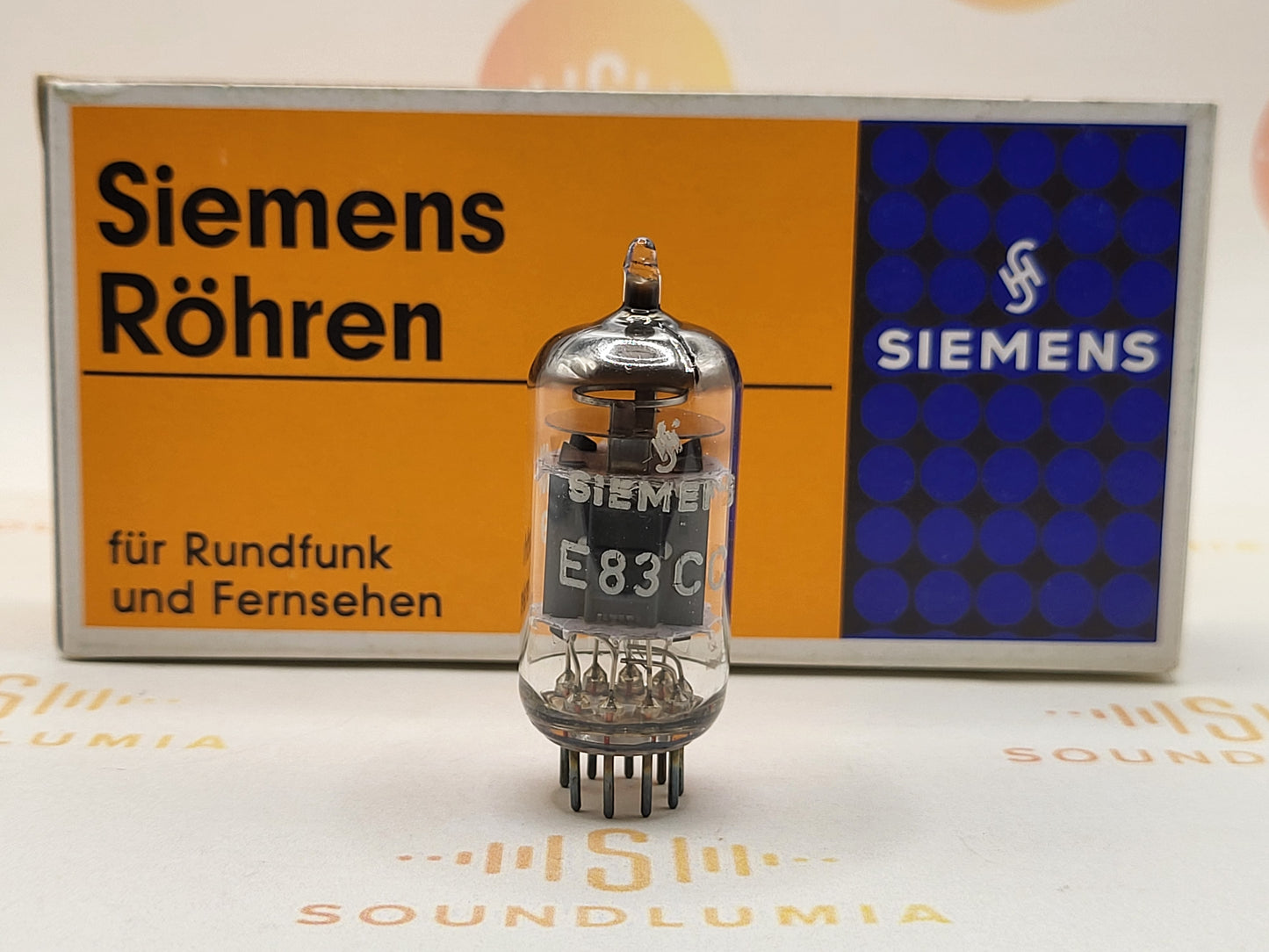 Siemens E83CC = ECC803S 3-Glimmer 14mm Platten 