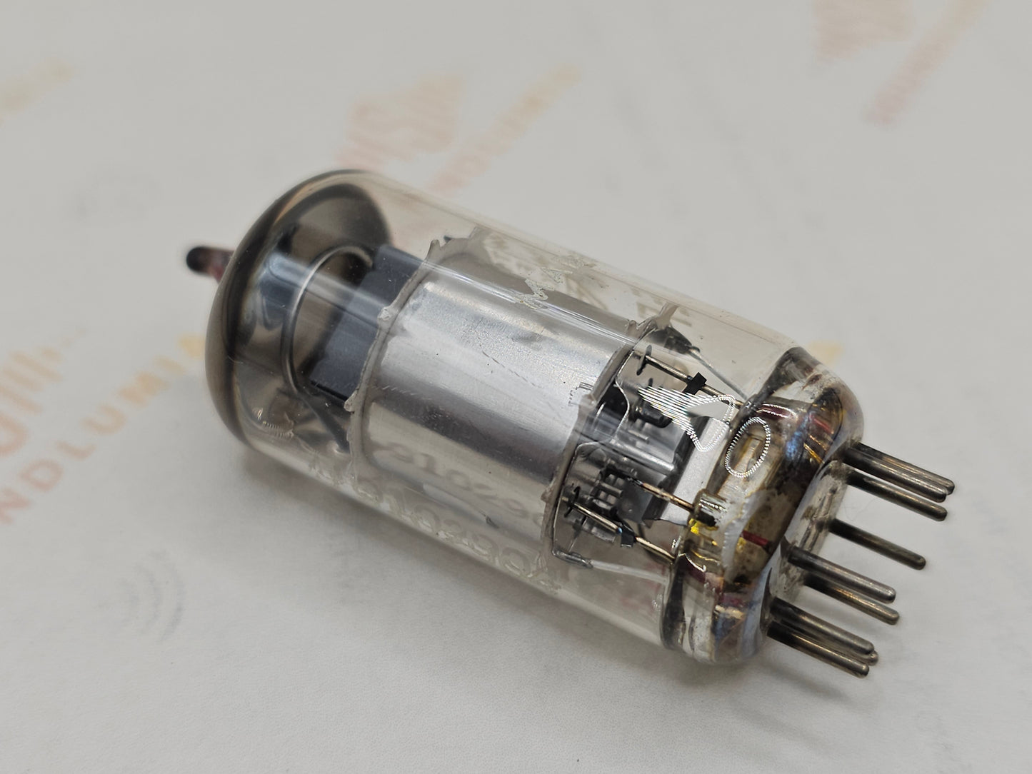 Telefunken EF86 6267 Silver Plates O-getter ◇ Bottom