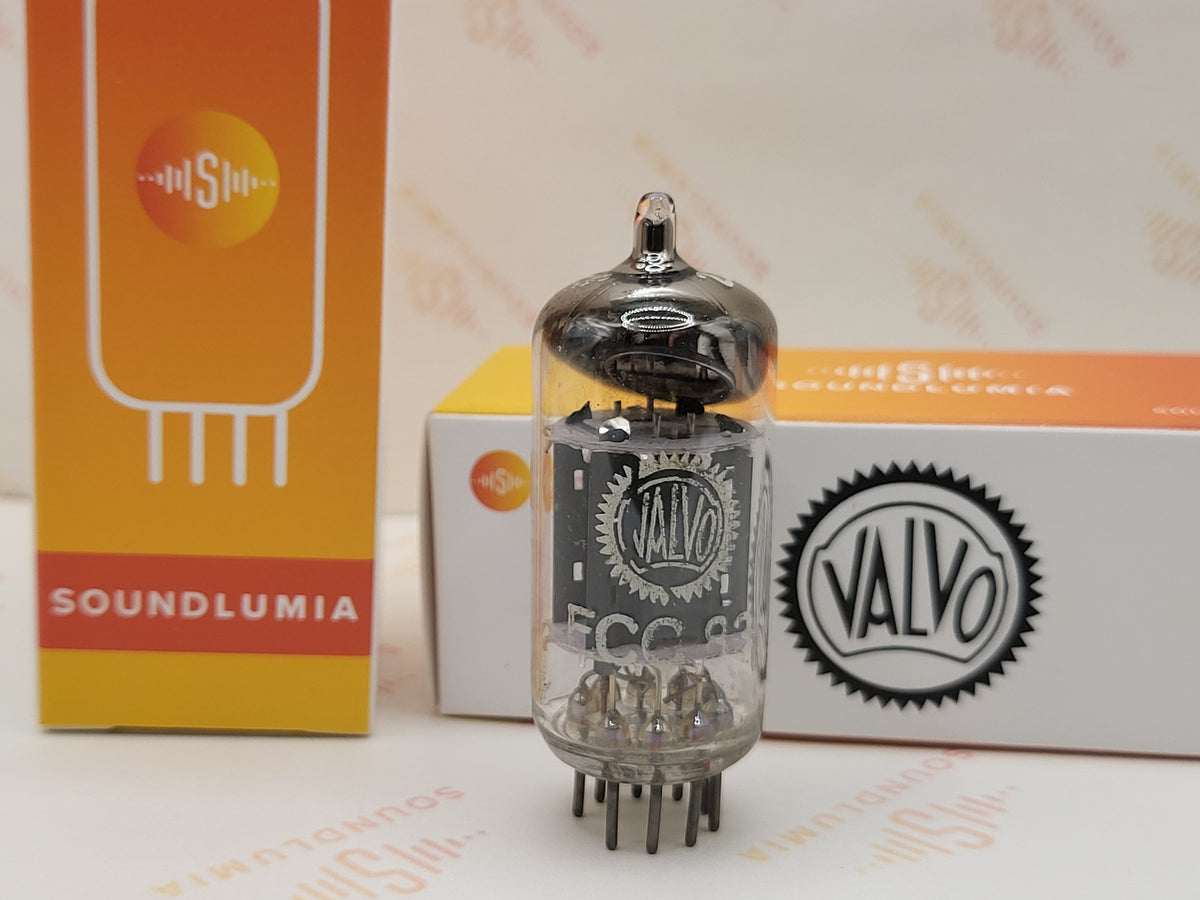 Valvo ECC83 12AX7 Piastre Lunghe 30° O-getter mC2 - Amburgo