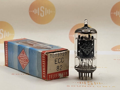 Telefunken ECC82 12AU7 Glatte Platten
