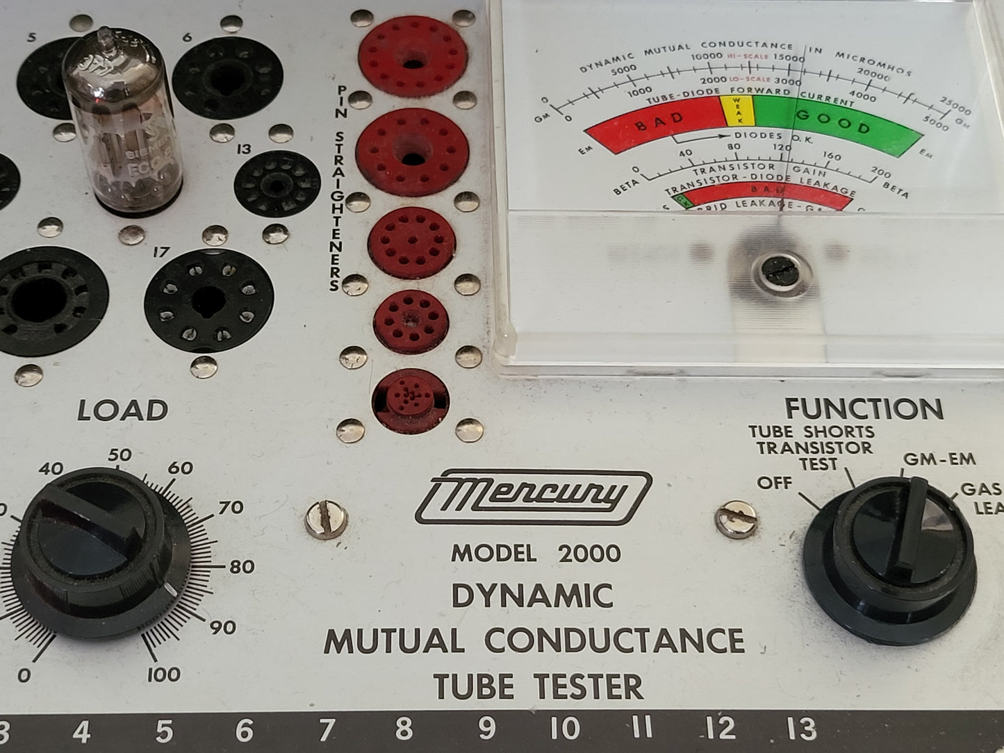 Siemens ECC82 12AU7 SELTENES 14 mm Chromplatten-Paar, passend – München 1962 – NOS