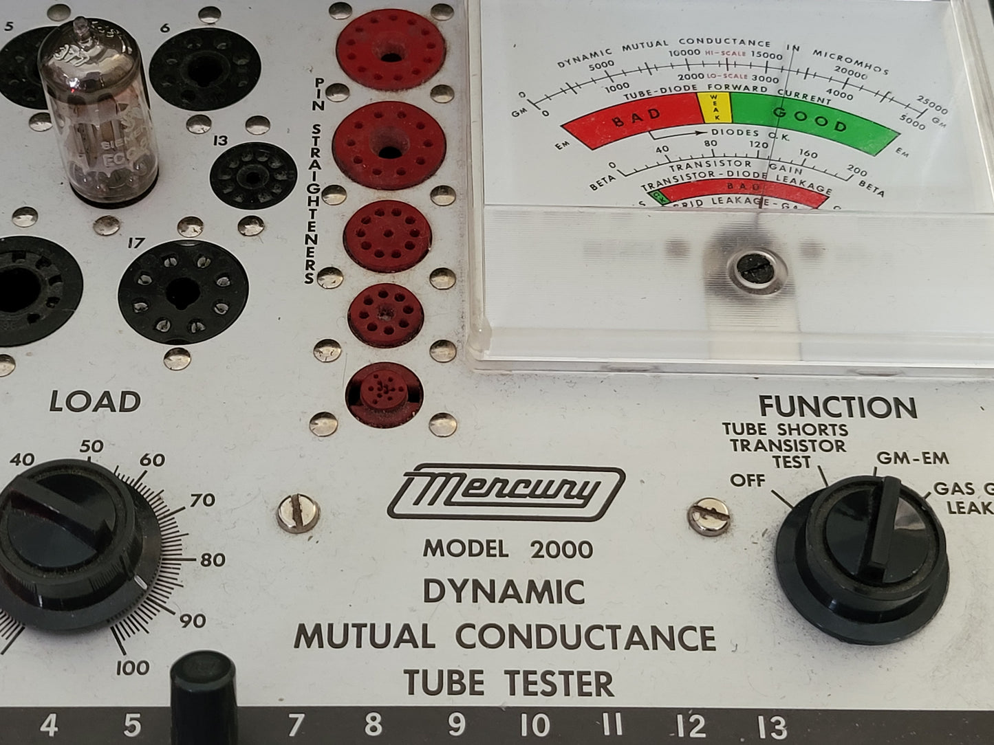 Siemens ECC82 12AU7 SELTENES 14 mm Chromplatten-Paar, passend – München 1962 – NOS