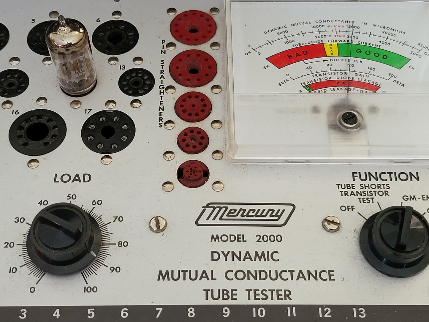 Siemens ECC82 12AU7 SELTENES 14 mm Chromplatten-Paar, passend – München 1962 – NOS