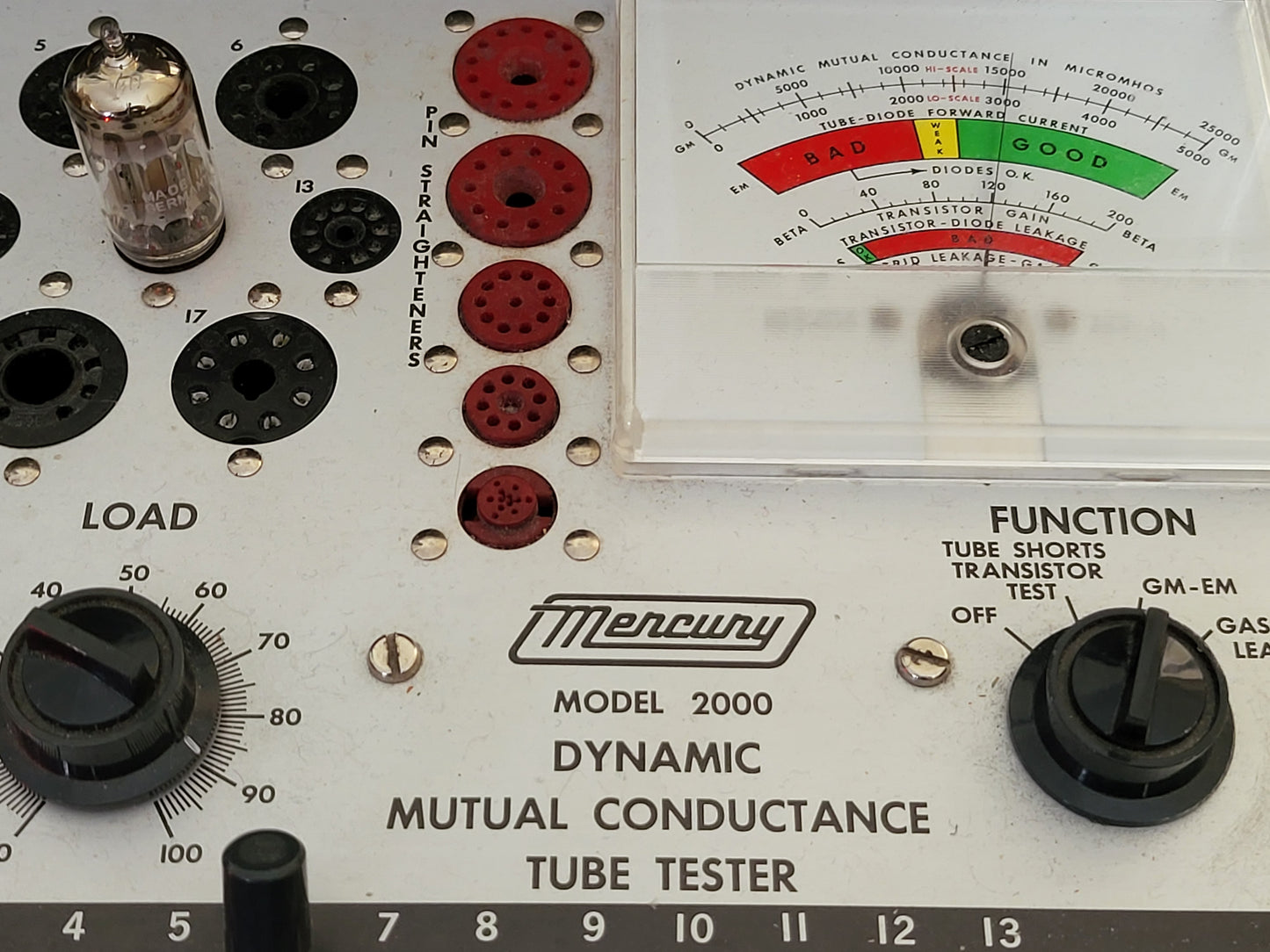 Siemens ECC82 12AU7 SELTENES 14 mm Chromplatten-Paar, passend – München 1962 – NOS