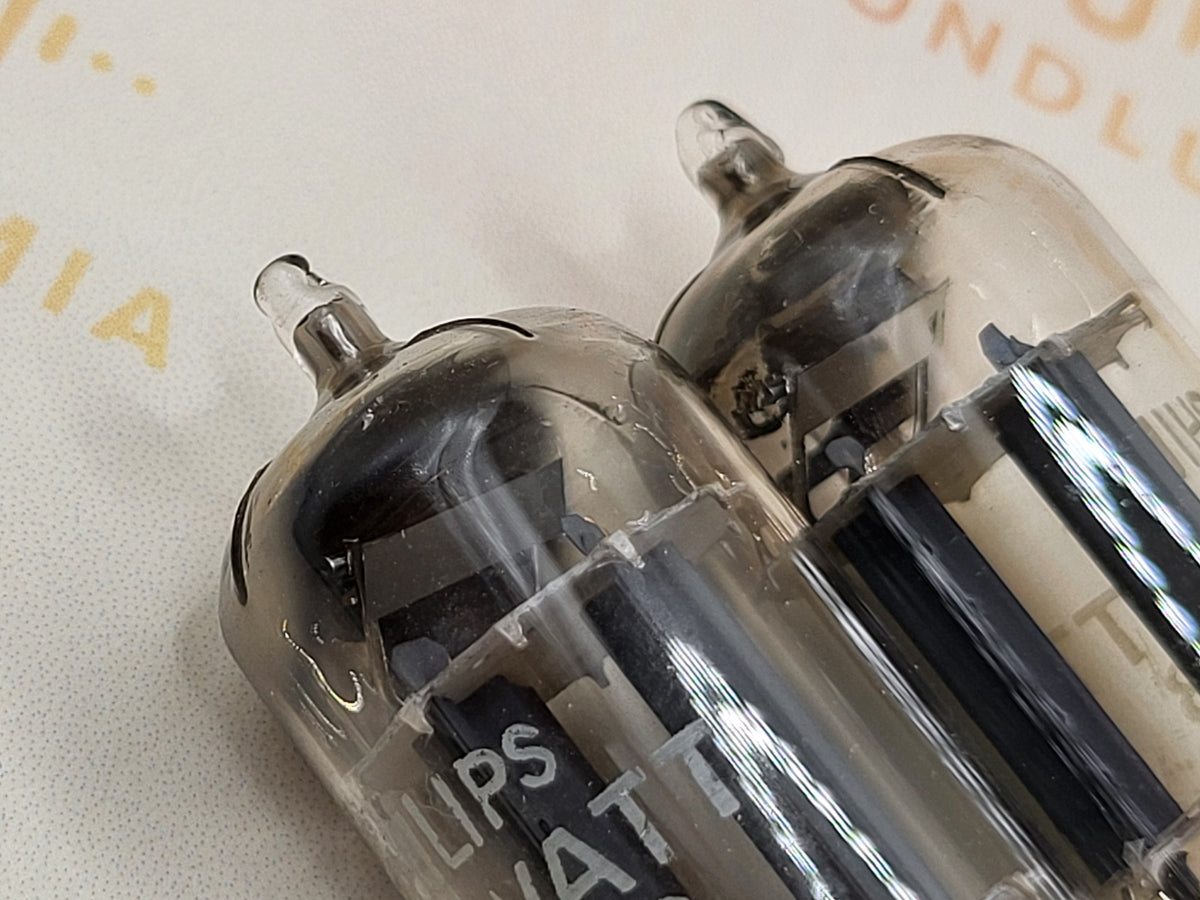 Philips ECC83 MC2 vacuum tube with D-Foil Getter and Long Plates, image 14