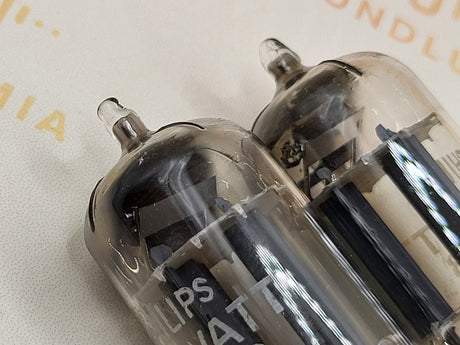 Philips ECC83 MC2 vacuum tube with D-Foil Getter and Long Plates, image 14