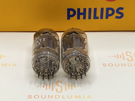 Philips ECC83 MC2 vacuum tube with D-Foil Getter and Long Plates, image 15