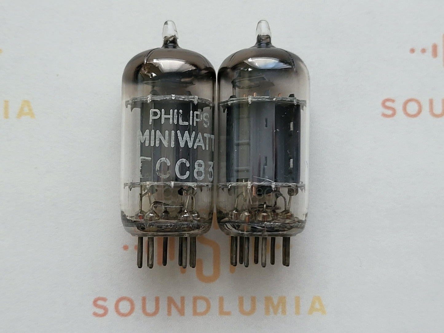 Philips ECC83 12AX7 Lange Platten Folie D Getter mC6
