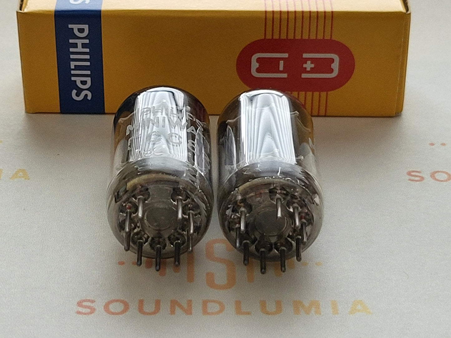 Philips ECC83 12AX7 Lange Platten Folie D Getter mC6