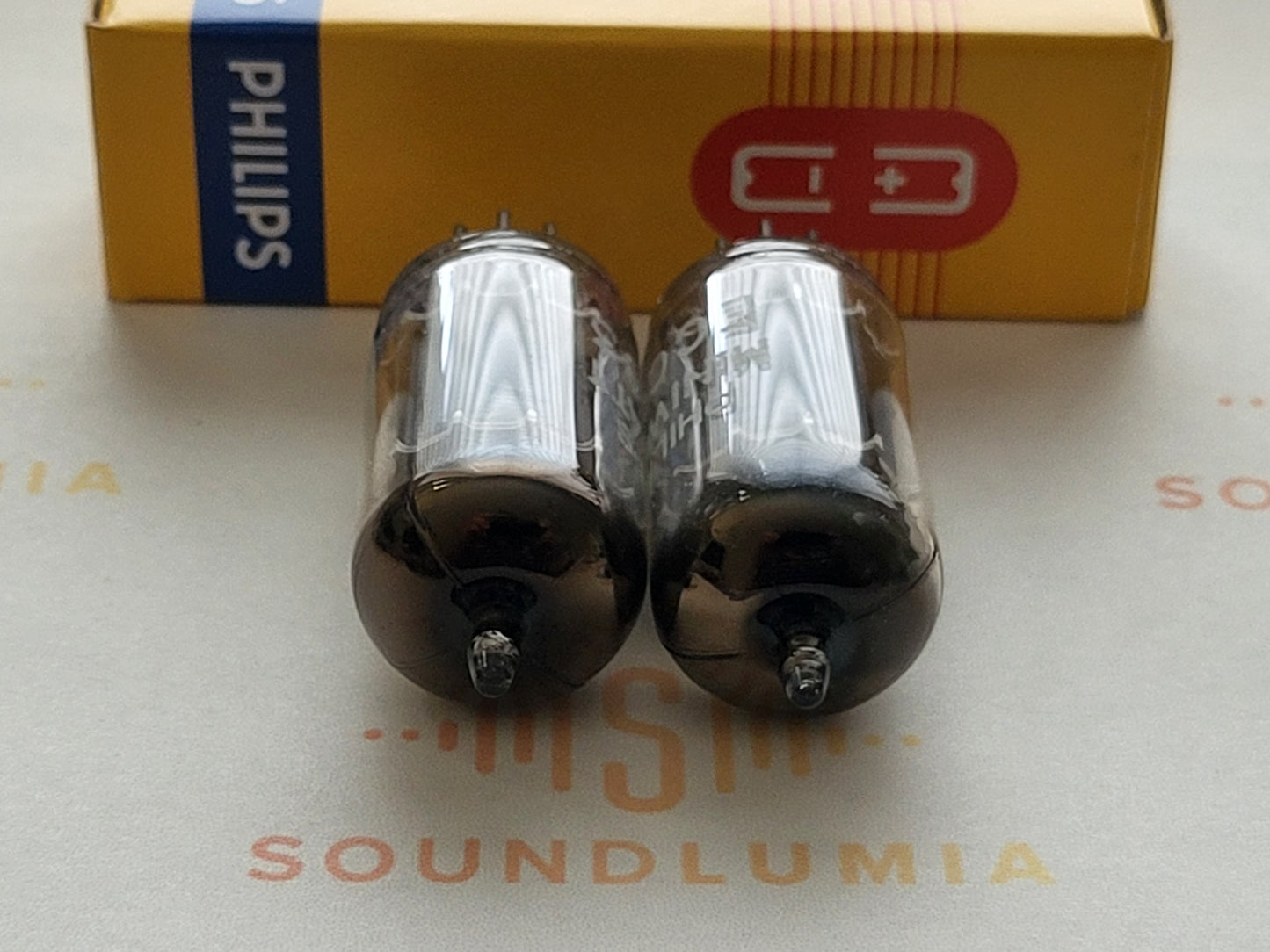 Philips ECC83 12AX7 Lange Platten Folie D Getter mC6
