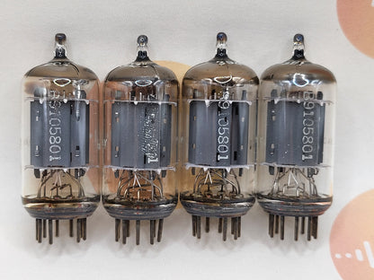 Telefunken ECC83 12AX7 Plaques lisses Berlin
