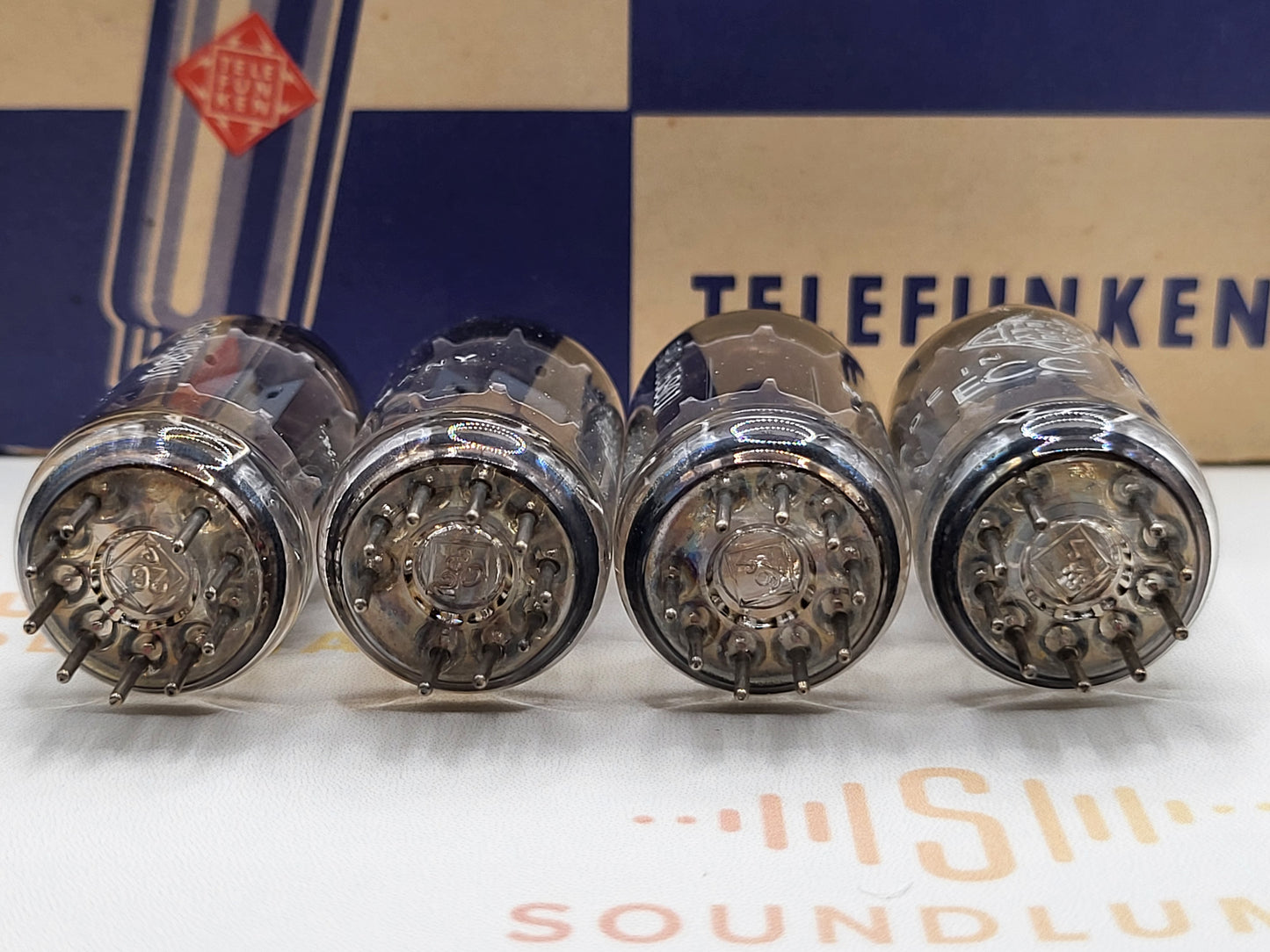 Telefunken ECC83 12AX7 Smooth Plates Berlin