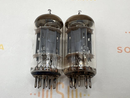 Telefunken ECC82 Piastre Righe ◇ (Edizione Siemens Hall 6)