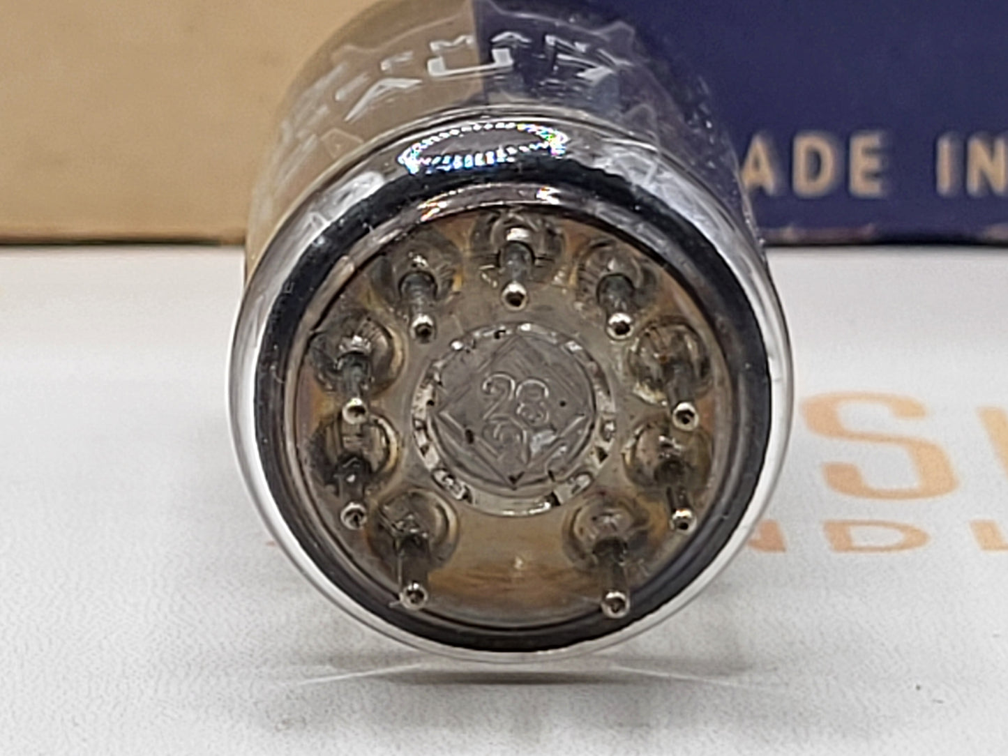 Telefunken ECC82 12AU7 Glatte Platten